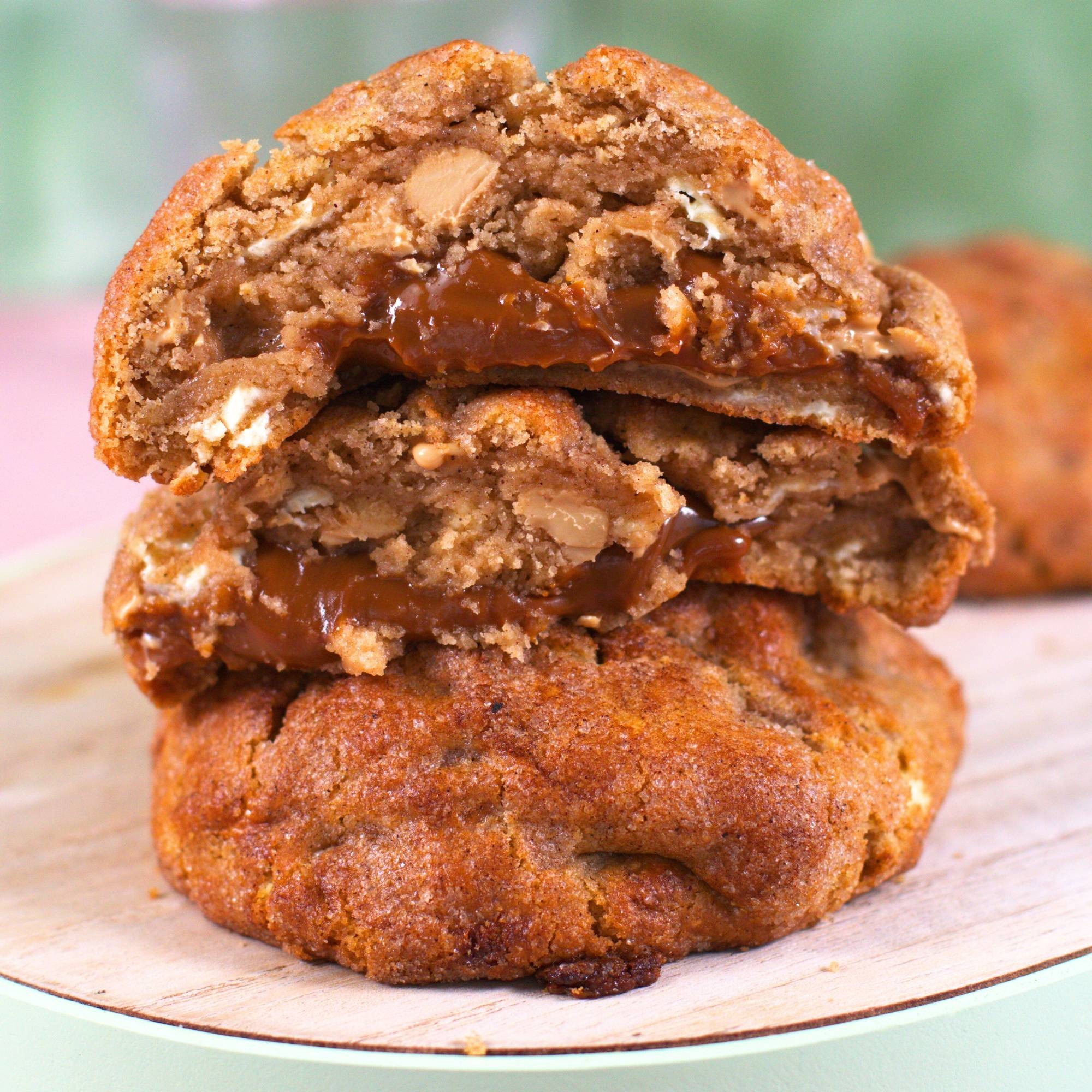 Snickerdoodle | NY Cookie de vainilla, azúcar, canela y Caramelo