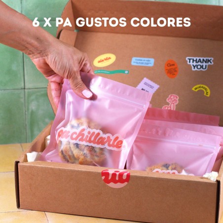 Pack 6 NY Cookies "Pa Gustos Colores"