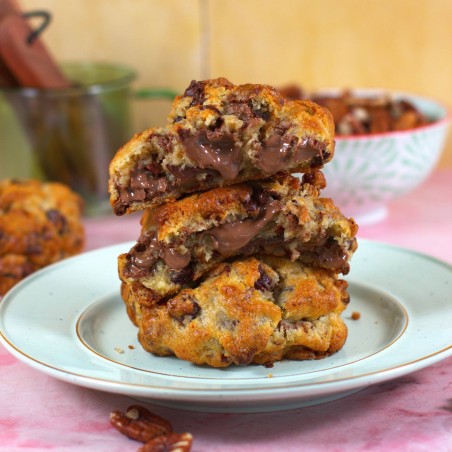 Praliné & Pecan NY Cookie de Vainilla con nueces pecanas caramelizadas y Chocolate negro Belga-2
