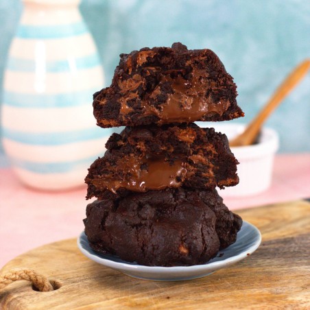 Chocolate Nutella |NY Cookie de Chocolate con Chocolate con leche y Nutella