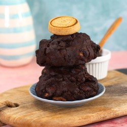 Chocolate Nutella |NY Cookie de Chocolate con Chocolate con leche y Nutella