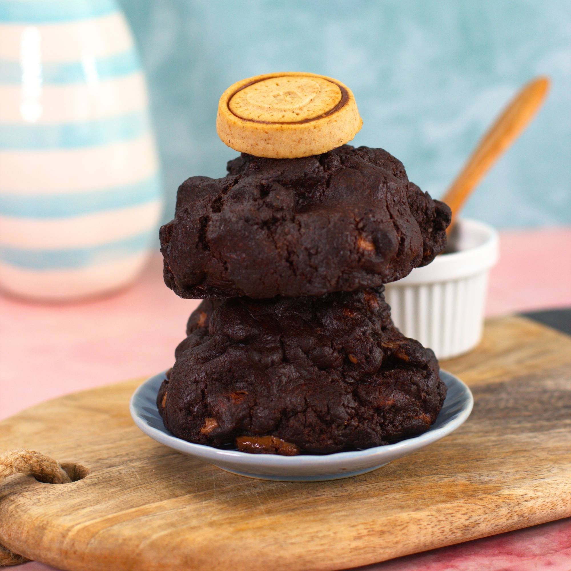 Chocolate Nutella |NY Cookie de Chocolate con Chocolate con leche y Nutella
