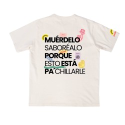 Camiseta Crema Muérdelo Pa´Chillarle