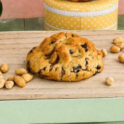 Peanut Choc NY Cookie de masa de vainilla con cacahuetes tostados, Chocolate negro y Chocolate con leche 4