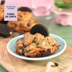 Cookies & Cream| NY Cookie con Oreos, Chocolate con leche y Chocolate blanco