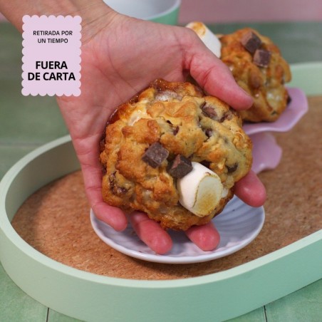 S´More-More| NY Cookie con Marshmallows, Chocolate negro y Galletas Graham