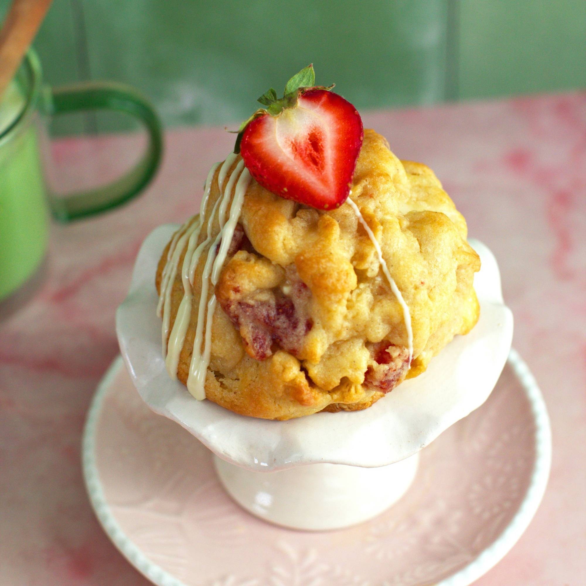 Strawberry Cheesecake | NY Cookie de vanilla, galletas danesas, fresas y Cheesecake