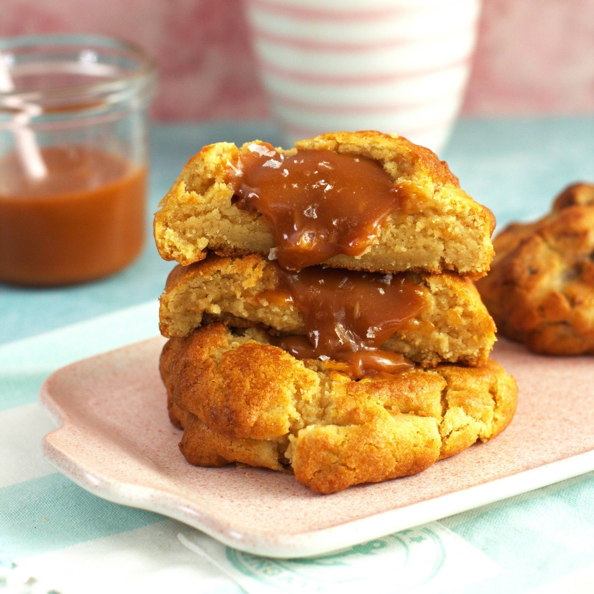 La Delicá | NY Cookie de vainilla con Caramelo Salado