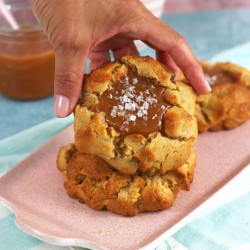 La Delicá | NY Cookie de vainilla con Caramelo Salado