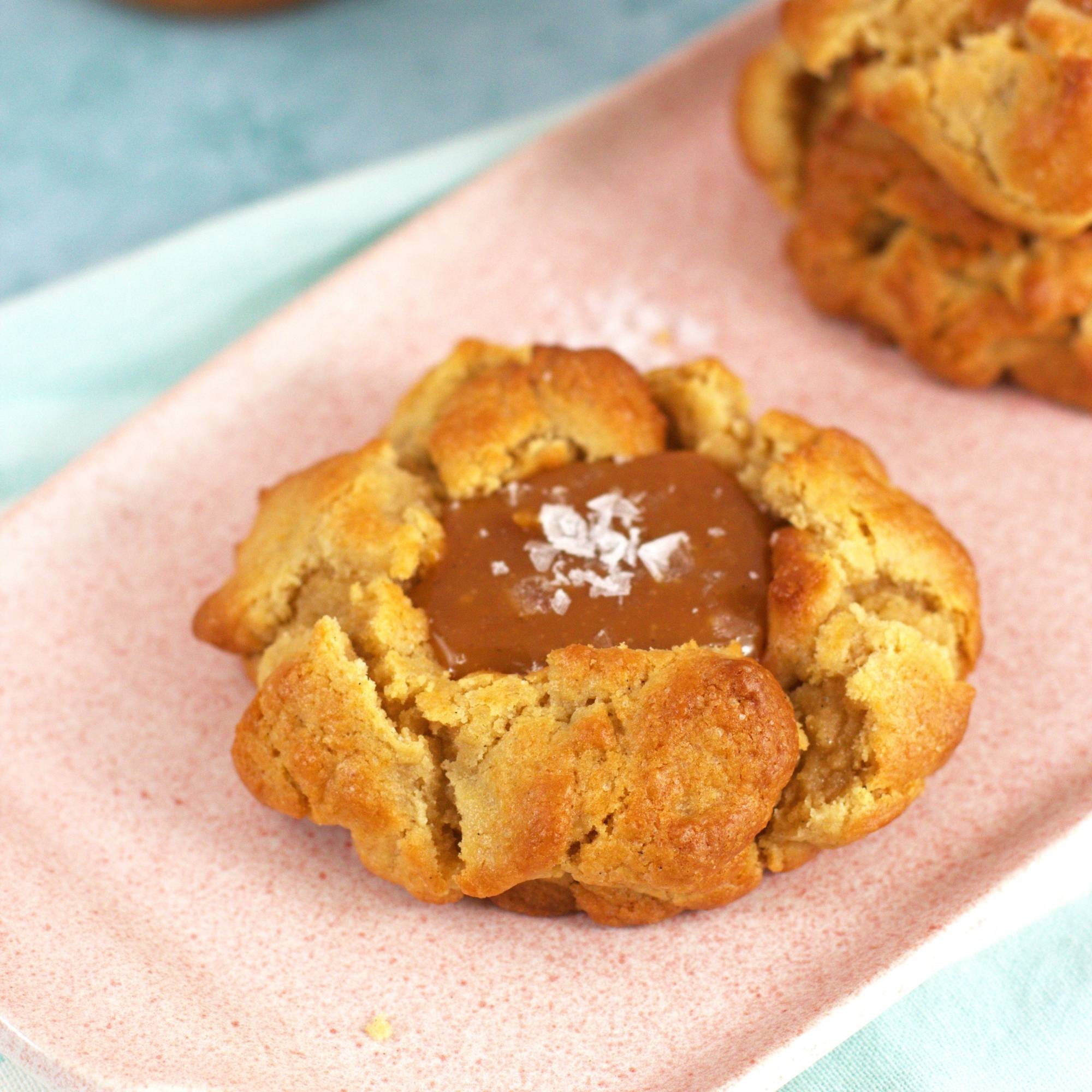 La Delicá | NY Cookie de vainilla con Caramelo Salado