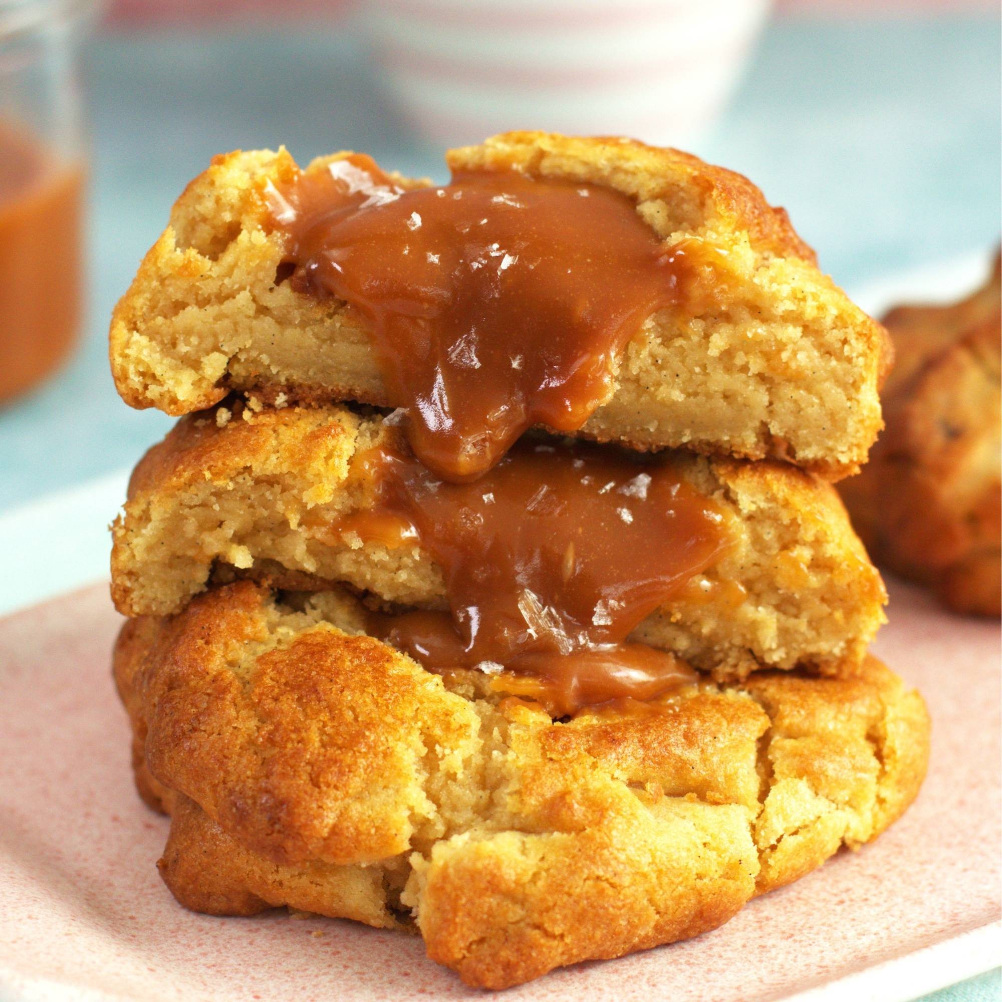 La Delicá | NY Cookie de vainilla con Caramelo Salado